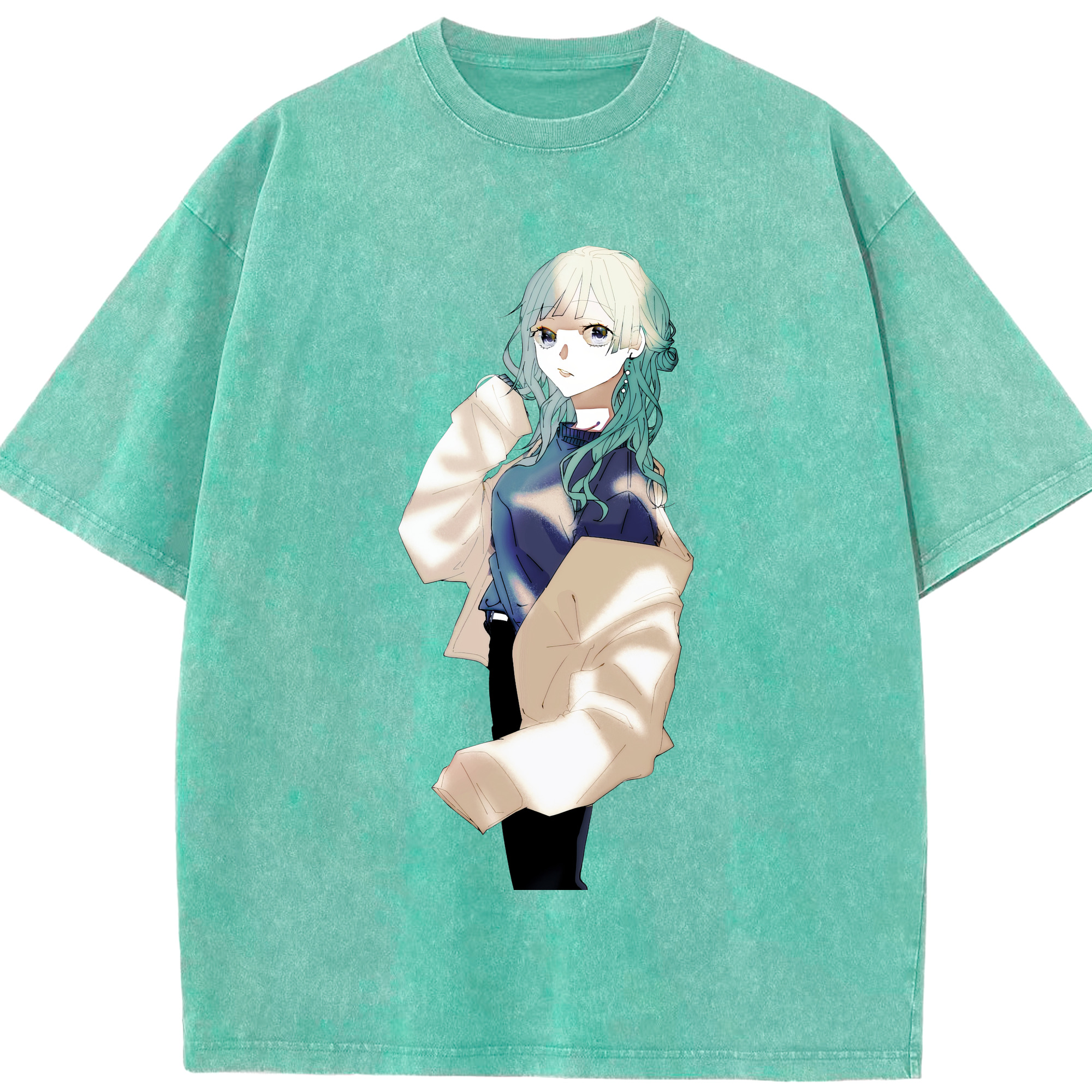 （画像用） 呪術廻戦 Jujutsu Kaisen 綿100% ヴィンテージ風 半袖Tシャツ（フロントプリント）